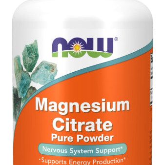 Now Magnesium Citrate Powder 8oz For Cheap