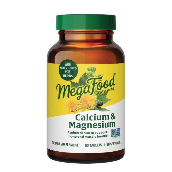 MegaFood Calcium & Magnesium 60ct Cheap