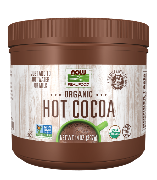 Now Organic Hot Cocoa Mix 14oz Hot on Sale