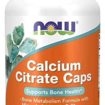 Now Calcium Citrate Veg Capsules 120ct Online Sale