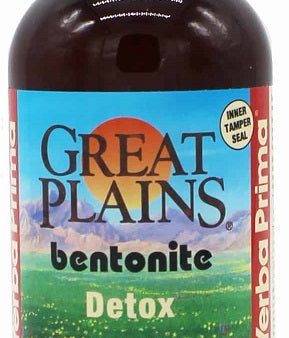 Yerba Prima Great Plains Bentonite Liquid 16oz Hot on Sale