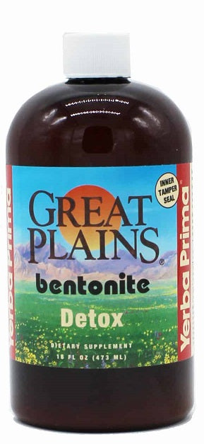 Yerba Prima Great Plains Bentonite Liquid 16oz Hot on Sale