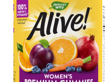 Nature s Way Alive! Multi-Vitamins Women s Gummies 75ct Hot on Sale