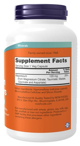 Now Magnesium Transporters Veg Capsules 180ct Online Hot Sale