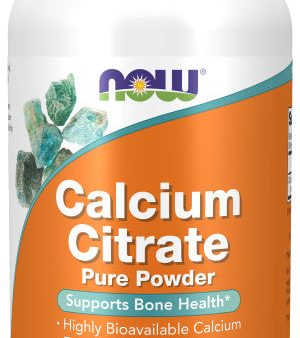 Now Calcium Citrate Powder 8oz For Discount