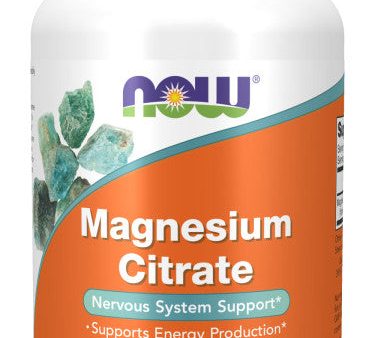 Now Magnesium Citrate Veg Capsules 120ct Hot on Sale