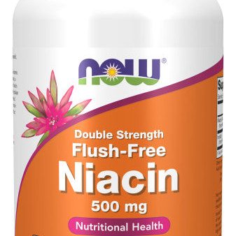 Now Niacin 500mg Flush-Free Veg Capsules 180ct Sale