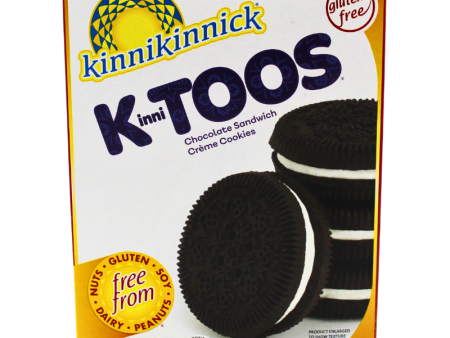 Kinnikinnick KinniToos Chocolate Sandwich Creme Cookies 8oz Discount