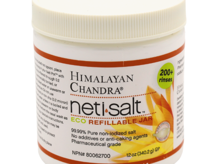 Himalayan Neti Salt Jar 12oz Online Hot Sale