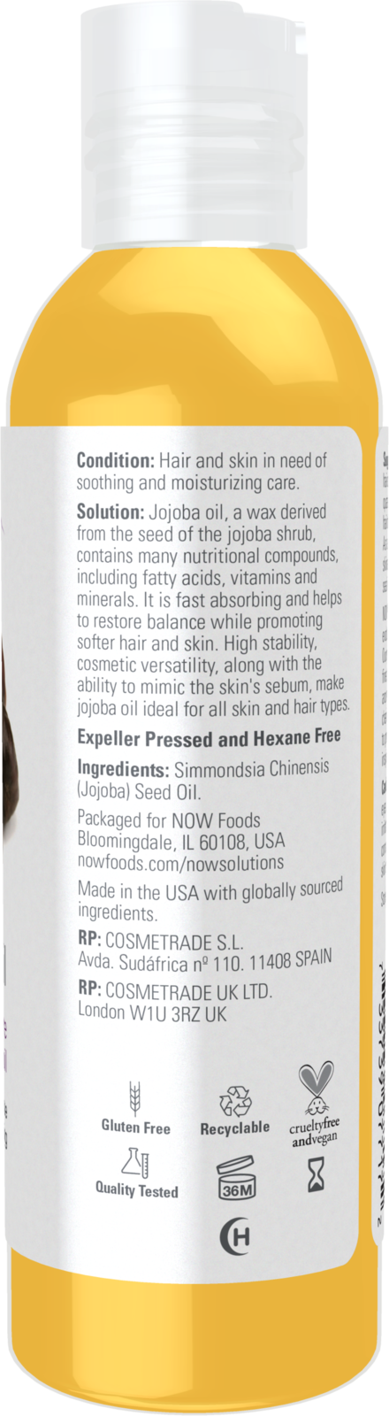 Now Solutions Jojoba Oil 4oz For Discount