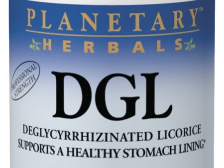 Planetary Herbals DGL Chewable Tablets 100ct For Sale