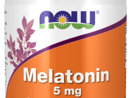 Now Melatonin 5mg Sustained Release Tablets 120ct Sale