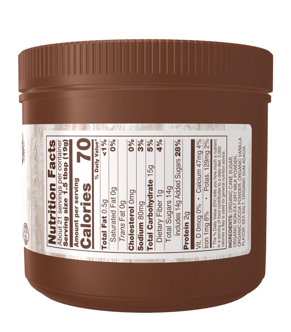 Now Organic Hot Cocoa Mix 14oz Hot on Sale