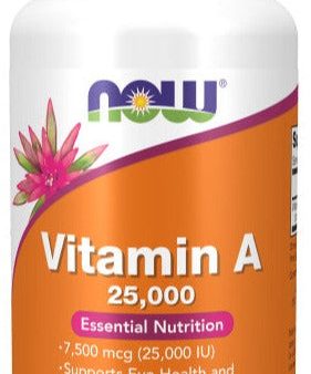 Now Vitamin A 25,000IU 250ct Online Sale