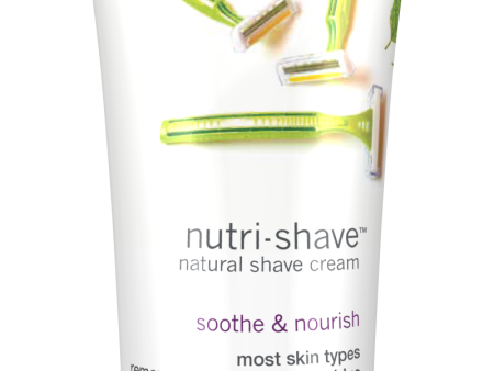 Now Solutions Nutri-Shave Cream 8oz Cheap