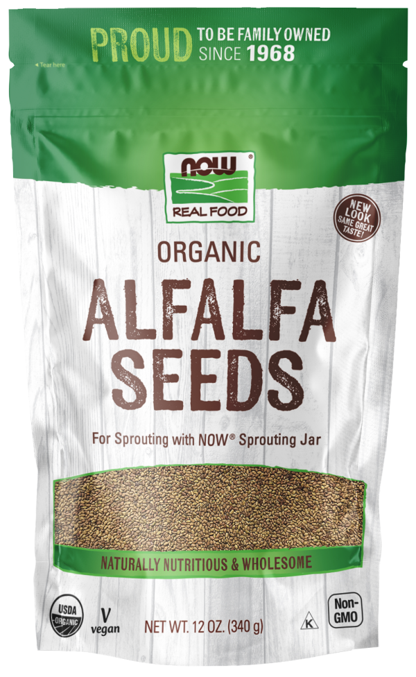 Alfalfa Seeds Organic 12oz Discount