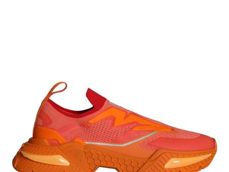 Dolce & Gabbana  Portofino Sneakers - Orange Online Hot Sale