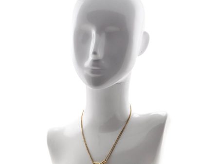 Tiffany & Co. 18K Gold HardWear Large Double Link Pendant Necklace Supply