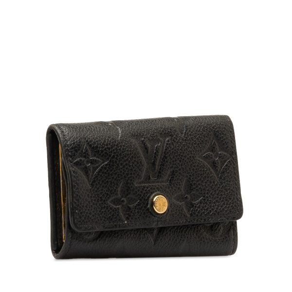 Black Louis Vuitton Monogram Empreinte 6 Key Holder Online now