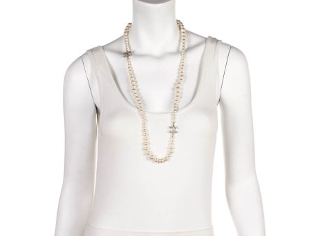 Chanel Faux Pearl CC Station Necklace Online Sale