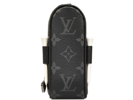 Black Louis Vuitton Monogram Eclipse Andrews Golf Kit For Cheap