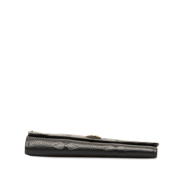 Black Louis Vuitton Monogram Empreinte 6 Key Holder Online now