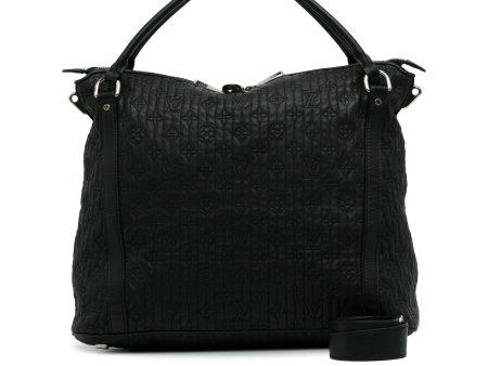 Black Louis Vuitton Monogram Antheia Ixia MM Satchel Discount