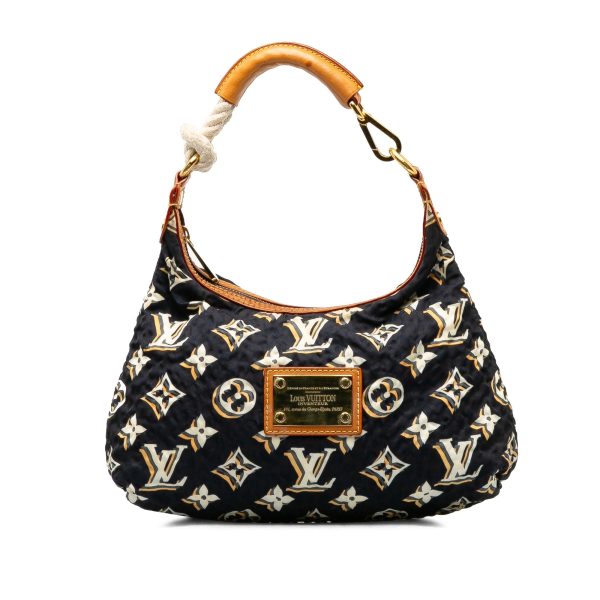 Black Louis Vuitton Monogram Bulles PM Hobo Bag Discount