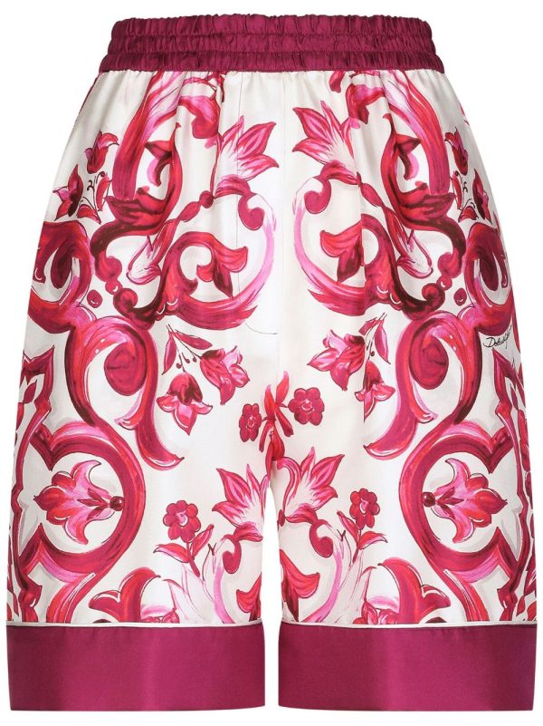 Dolce&Gabbana Cruise Shorts Fuchsia Sale