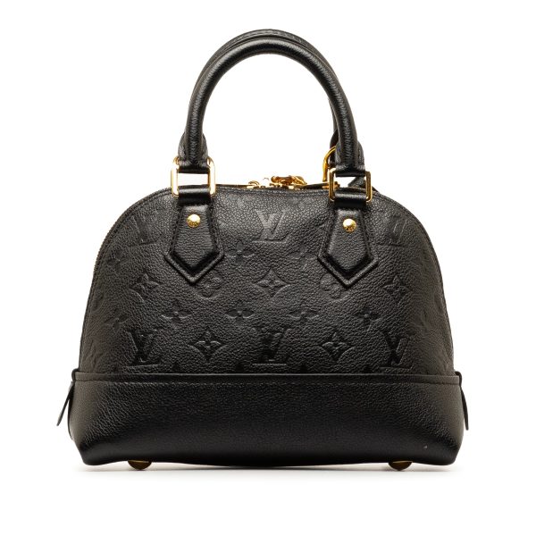 Black Louis Vuitton Monogram Empreinte Neo Alma BB Satchel Discount