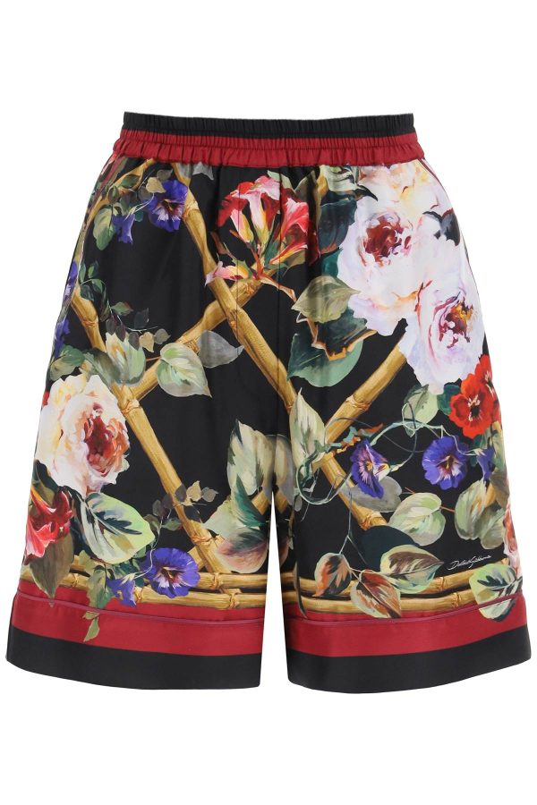 Dolce & Gabbana Women s Rose Garden Pajama Shorts Fashion