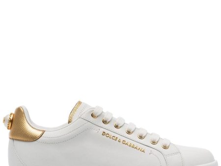 Dolce & Gabbana Women s Sneakers Golden Fashion