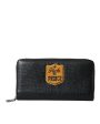 Dolce & Gabbana  Fuck the Prince Leather Wallet Black Fashion