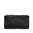 Black Louis Vuitton Epi Pochette Cles Coin Pouch Discount