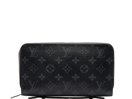 Black Louis Vuitton Monogram Eclipse Zippy XL Long Wallets Online Hot Sale