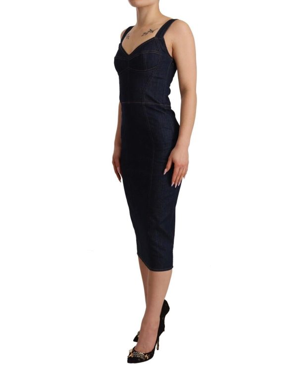 Dolce & Gabbana  Women s Fitted Denim Dress Supply