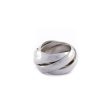 Tiffany & Co Sterling Silver Paloma Picasso 5-Band Melody Ring Size 4.25 Online Hot Sale