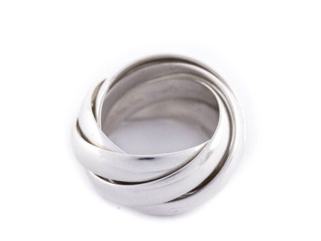 Tiffany & Co Sterling Silver Paloma Picasso 5-Band Melody Ring Size 4.25 Online Hot Sale