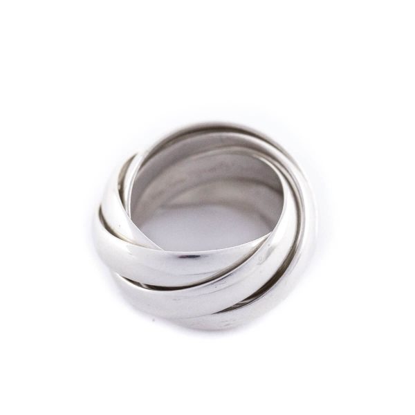 Tiffany & Co Sterling Silver Paloma Picasso 5-Band Melody Ring Size 4.25 Online Hot Sale