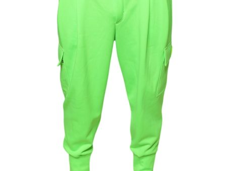 Dolce & Gabbana Polyester Cargo Jogger Sweatpants with Drawstring Closure Online Hot Sale