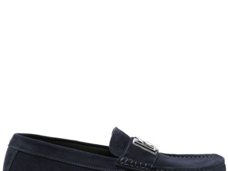 Dolce & Gabbana Men s Flat Shoes Blue Supply