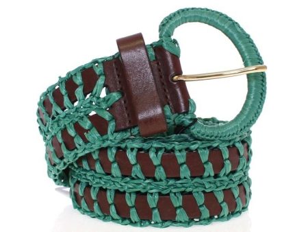 Dolce & Gabbana  Crochet Leather Belt Online