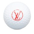 Black Louis Vuitton Monogram Eclipse Andrews Golf Ball Case Online