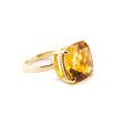 Tiffany & Co. 18K Gold Citrine Sparklers Collection Ring Size 6 Online Sale