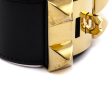 Hermes Black Box Leather Collier de Chien Bracelet Size S Online Sale