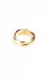 Cartier Mixed Gold Trinity Rolling Ring Size 5.75 Discount