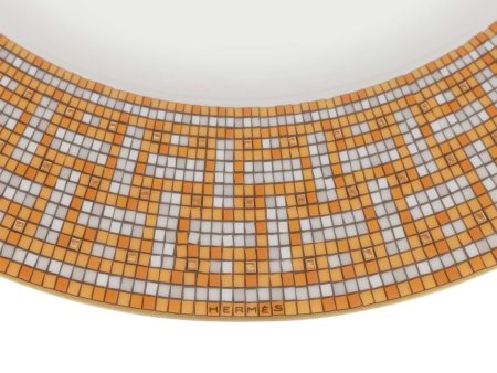 Hermes  Mosaique Au 24  Gold Dinner Plate Set on Sale