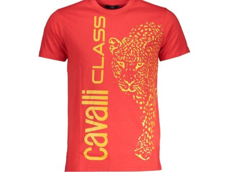 Cavalli Class  Leopard Print TShirt for Men For Sale