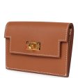 Hermes Kelly Pocket Slim Wallet Gold Epsom Gold Hardware Online