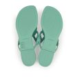 Hermes Egerie Sandals Vert Embrun Rubber 36 Online Sale